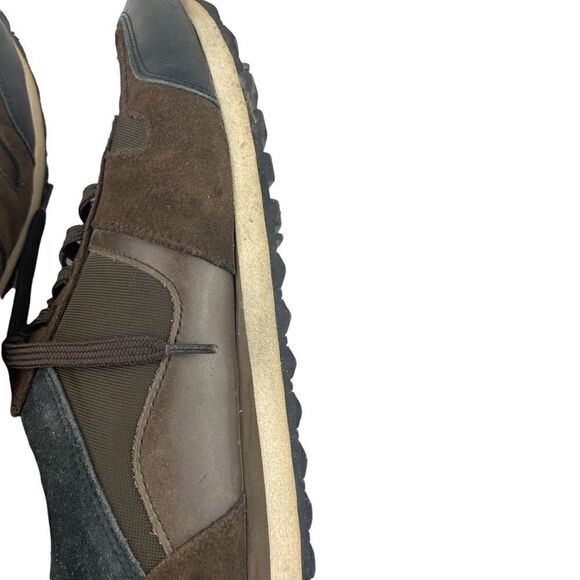 RUSSELL AND Bromley London Mens Brown & Black Fast Pace Lace Up Sneakers EU 41 - Picture 13 of 14